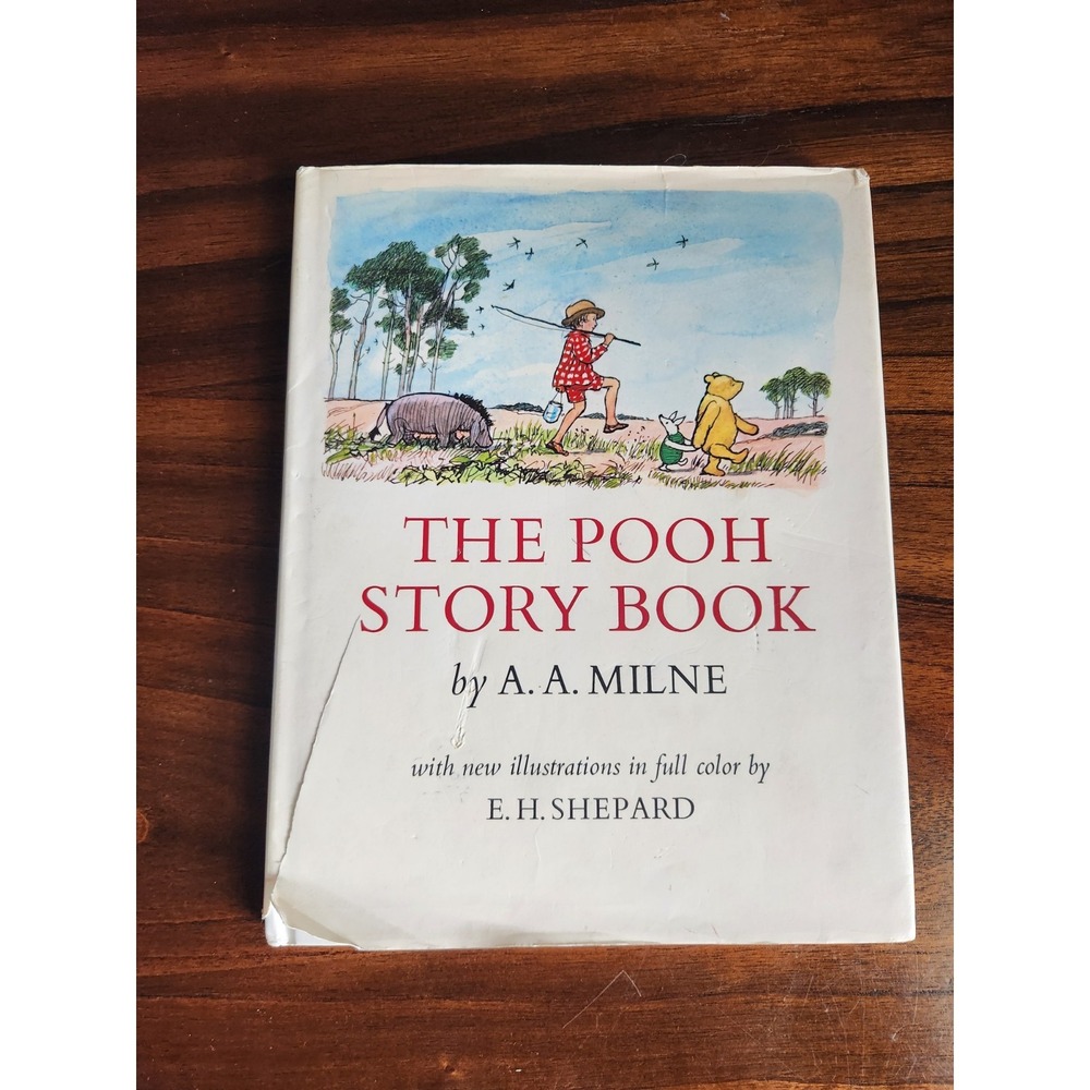 A.A. Milne E.H. Shepard THE POOH STORY BOOK 1965 Hardcover Good Vintage Classic